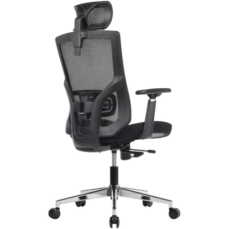 Кресло 0MX_RV_Step A2320 Чeрная спинка/чeрное сиденье