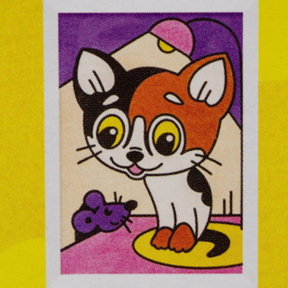 Фреска Картина из песка Котенок   Пз/Ф-009