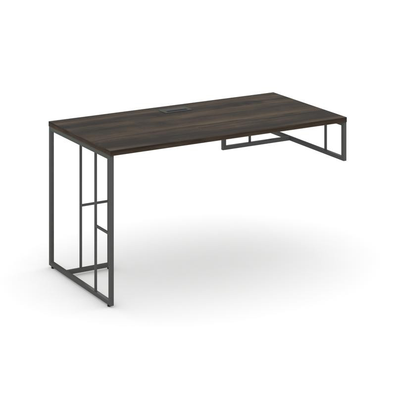 Rift Стол письменный для опорной тумбы правый RF.SPOT-013 (R) Дуб Мали/Металл Антрацит 1380*700*750