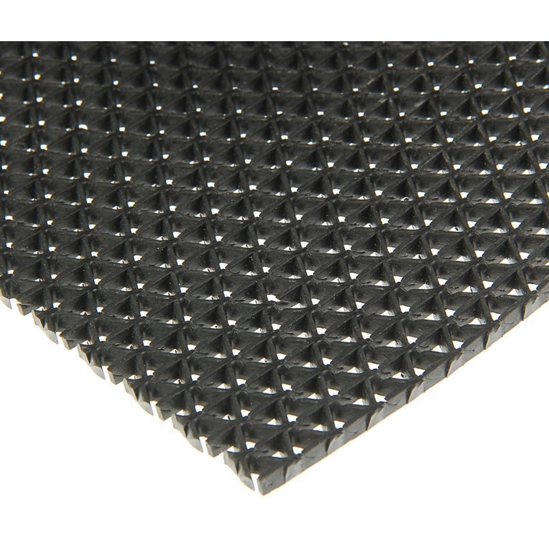 Покрытие напольное ПВХ зиг-заг FMS 50S 0,9м х 10м х 5мм черный