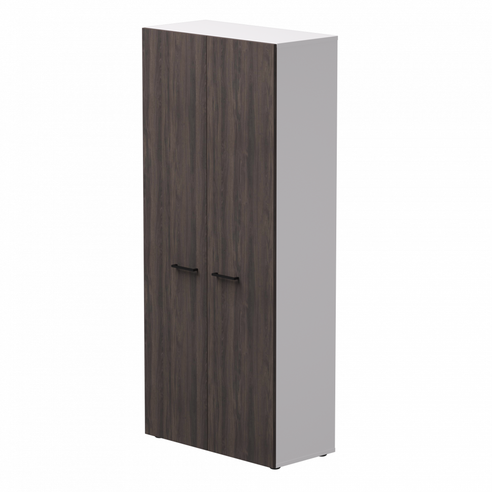 Шкаф с высокими дверьми Everprof EVO (ЭВО) 800х383x1835 Белый/Дуб Пасадена