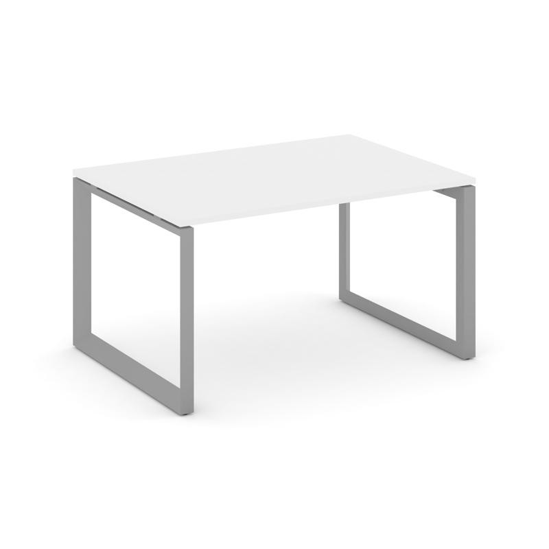 Style Project Стол переговорный SN-59O.SPRG-003.3 Белый/Металл Серый 1380*980*750