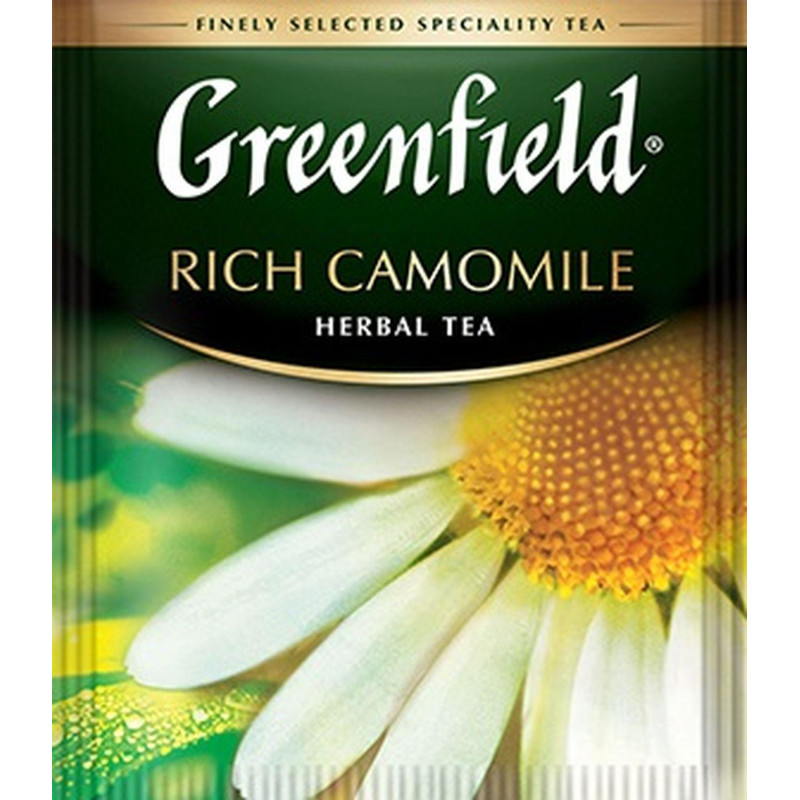 Чай Greenfield Rich Camomile травяной фольгир.25пак/уп 0432-10