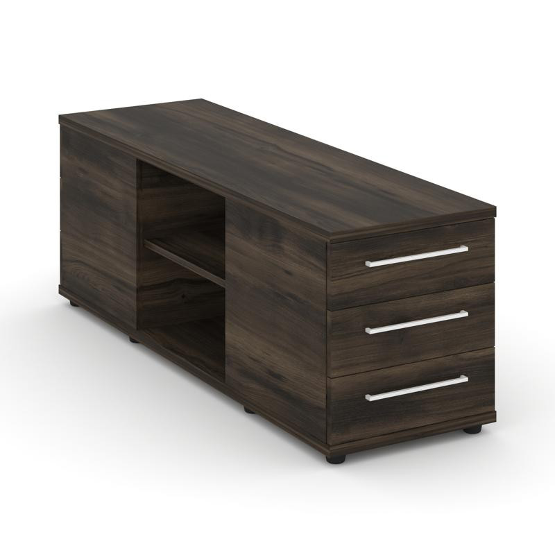 Rift Тумба опорная/приставная RF.TOPD-002 Дуб Мали/Белый Ручки 1432*450*523