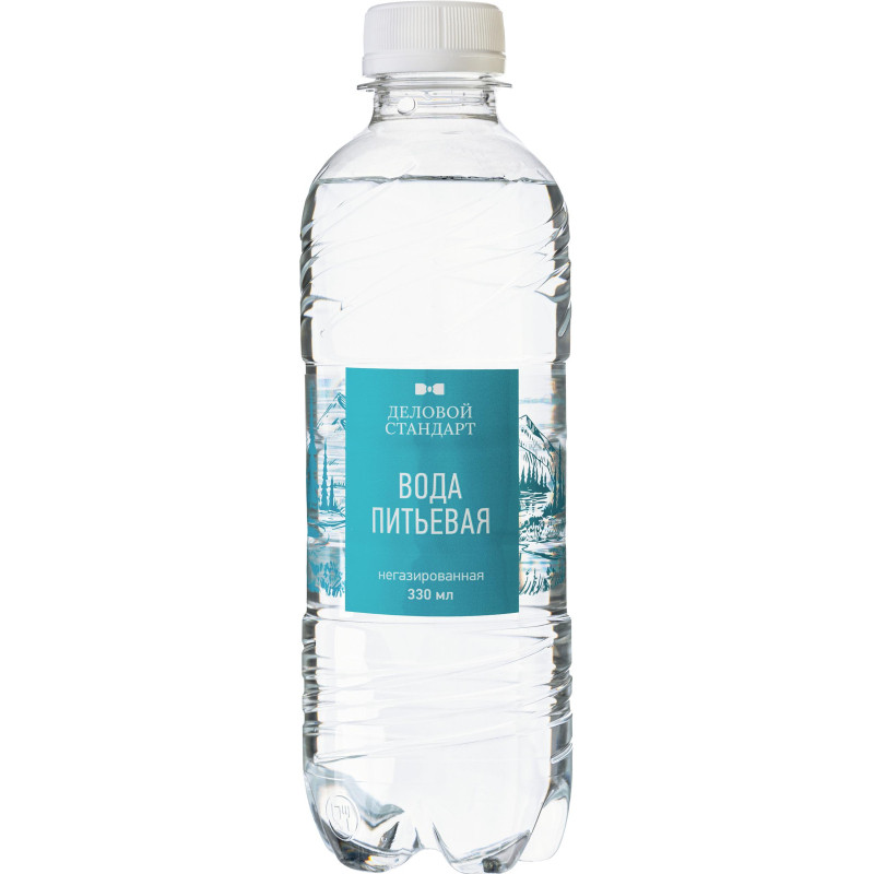 Вода питьевая Деловой Стандарт негаз пэт 0,33л