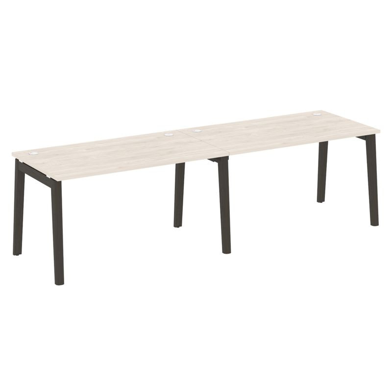 Onix Wood Рабочая станция OW.RS-2.3.8 Денвер Светлый/Дуб Темный/Металл Антрацит 2760*800*750