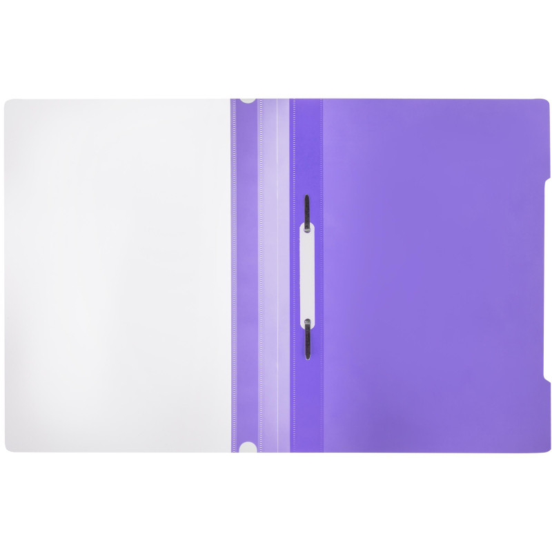 Скоросшиватель пластиковый Attache, А4, Элементари, фиолетовый 10шт/уп