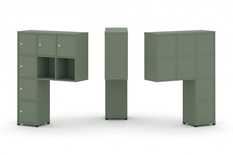 Concept Надставка высокая CN.ONV-009 Кобо/Металл Черный 1099*350*1486