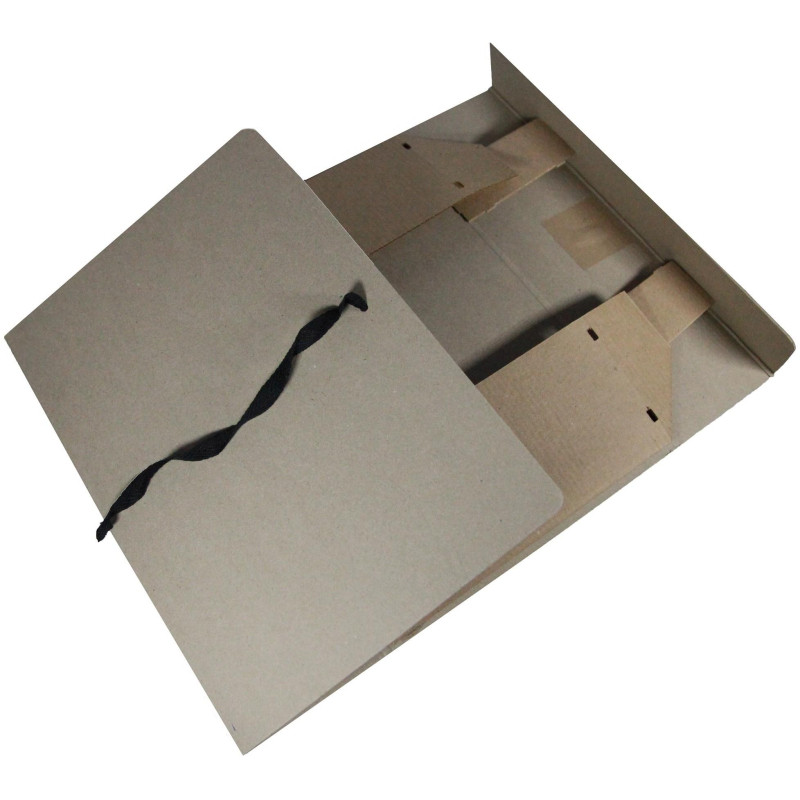 Папка архивная складная из переплетного картона 100мм Attache Economy