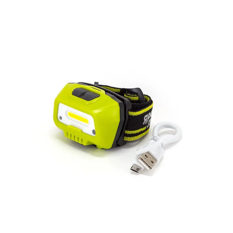 Фонарь налобный ЯРКИЙ ЛУЧ LH-300 ACCU Red COB 2реж. сенс.вкл. акк