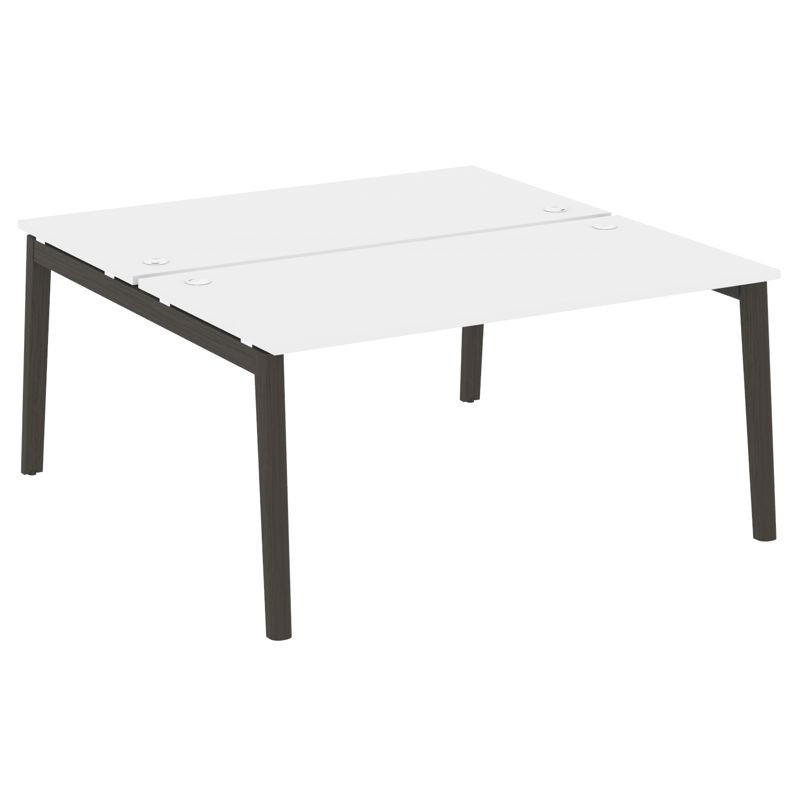 Onix Wood Рабочая станция OW.D.RS-2.4.8 Белый Бриллиант/Дуб Темный/Металл Антрацит 1580*1635*750