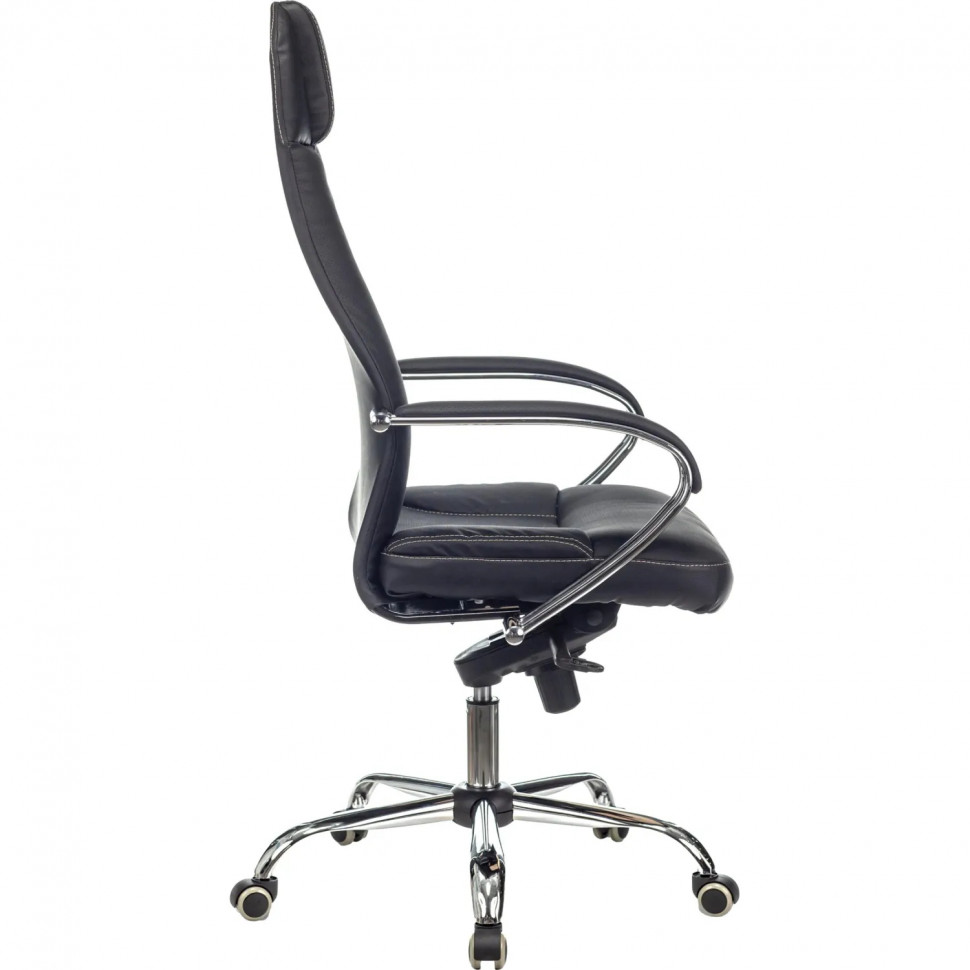 Кресло VB_Бюрократ для руководителя CH-609SL/ECO черный эко.кожа, хром