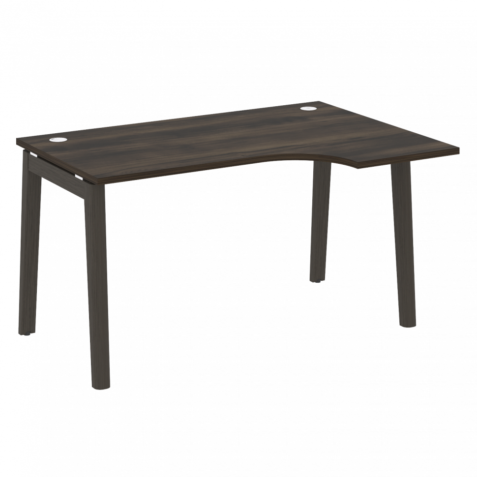 Onix Wood Стол эргономичный правый OW.SA-2 (R) Дуб Мали/Дуб Темный/Металл Антрацит 1380*980*750 (720 Onix Wood Стол эргономичный правый OW.SA-2 (R) Дуб Мали/Дуб Темный/Металл Антрацит 1380*980*750 (720