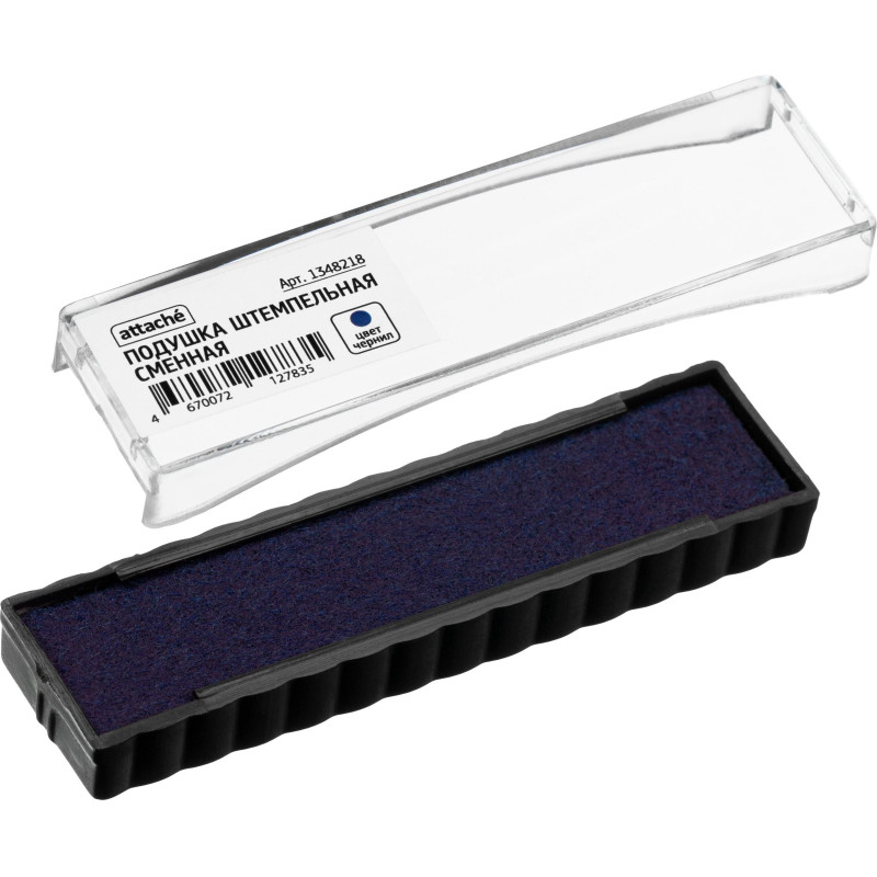 Подушка штемпельная сменная Attache синяя для артикула 1348210