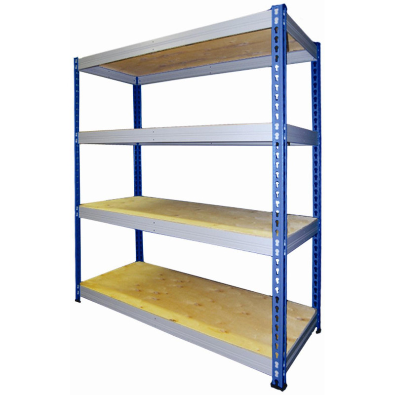 Стеллаж металлический 0MX_MZ_МКФ18614-2.0   груз. 4 полки 1830х610х2000