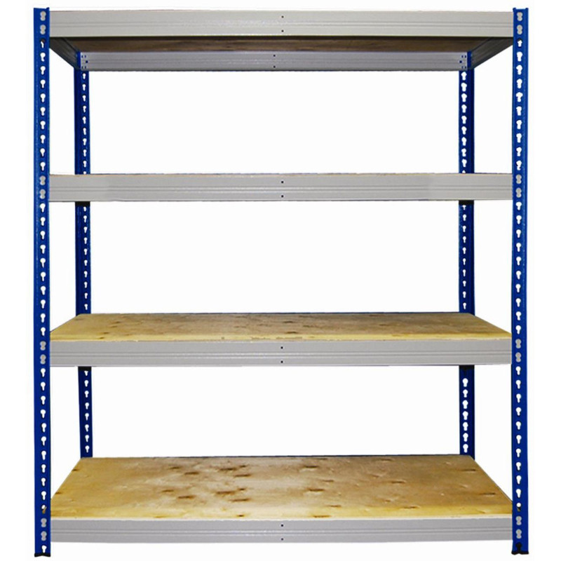 Стеллаж металлический 0MX_MZ_МКФ18614-2.0   груз. 4 полки 1830х610х2000