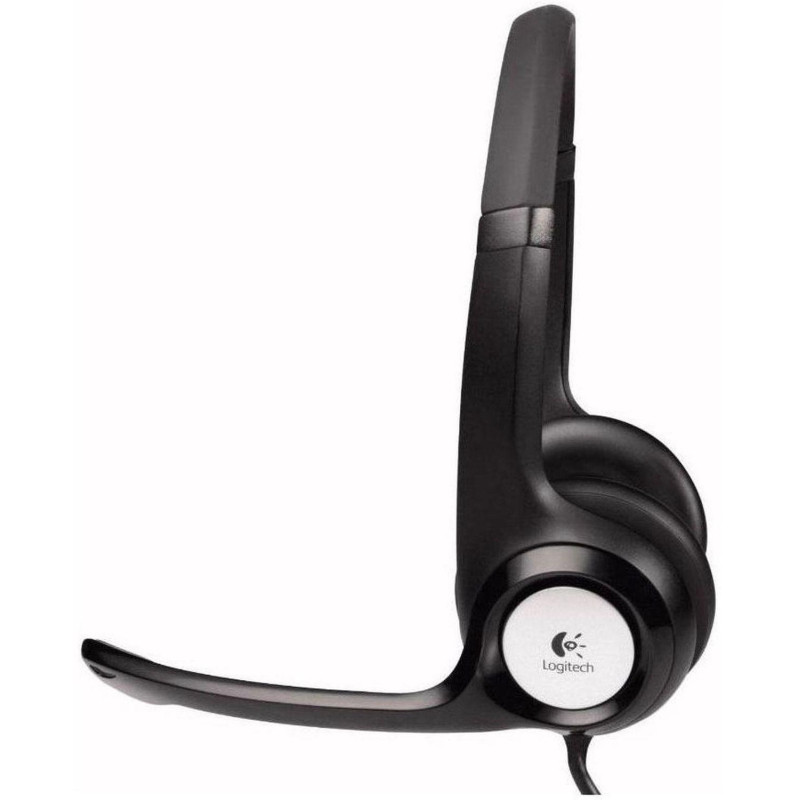 Гарнитура Logitech Headset H390 USB черн. (981-000406)