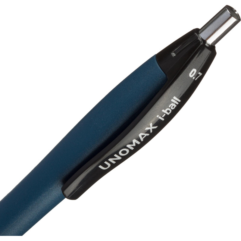 Ручка шариковая автомат. Unomax I-ball, 0,3мм,шар0,7, син,масл,манж