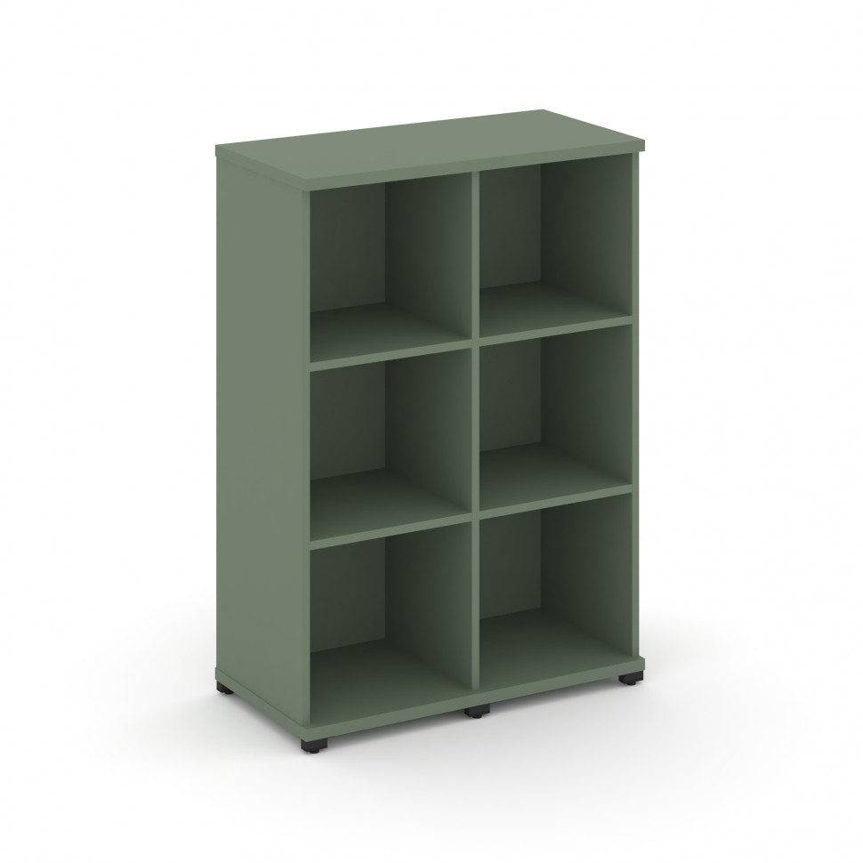 Concept Стеллаж 2 узкие секции, 3 ниши CN.STU-320 Кобо/Металл Черный 836*420*1186