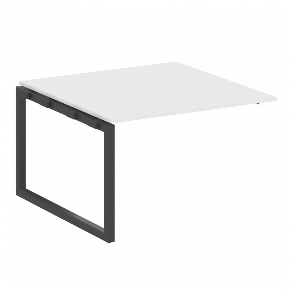 Metal System Quattro Проходной элемент перег. стола на О-образном м/к 50БО.ППРГ-2 Белый/Металл Антра Metal System Quattro Проходной элемент перег. стола на О-образном м/к 50БО.ППРГ-2 Белый/Металл Антра