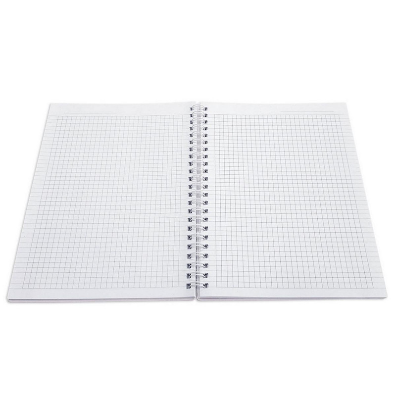 Тетрадь общая А5, 120л. клетка, спираль мягк.перепл. Mur-mur аквариум N2591