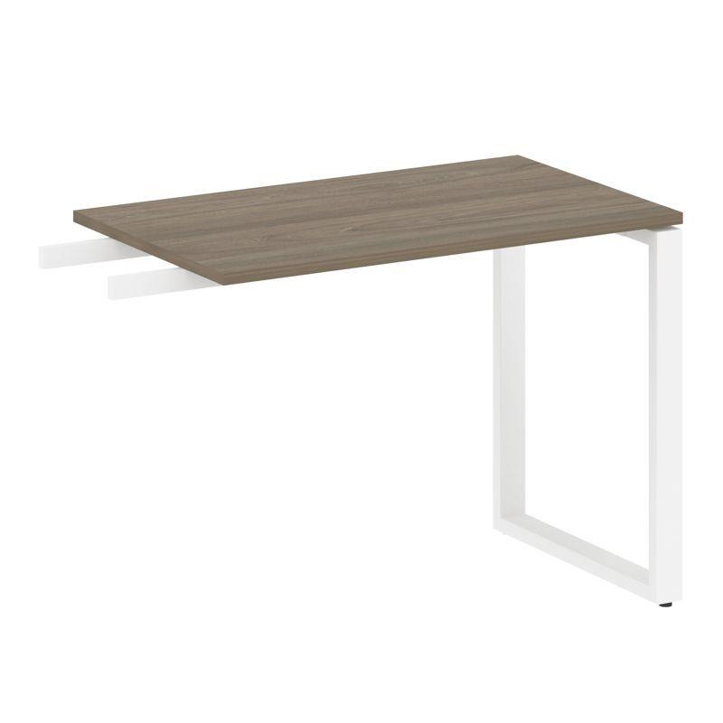 Metal System Приставной элемент на О-образном м/к БО.ПР-3 Вяз Благородный/Металл Белый 1000*600*750 Metal System Приставной элемент на О-образном м/к БО.ПР-3 Вяз Благородный/Металл Белый 1000*600*750