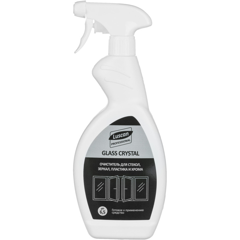 Профхим д/стекл-зеркал поверхностейLuscan Prof/Glass Crystal, 0,5л_т/р