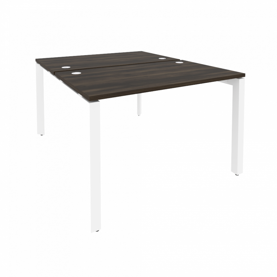 Onix Рабочая станция на П-образном м/к O.MP-D.RS-2.2.7 Дуб Мали/Металл Белый 1180*1475*750