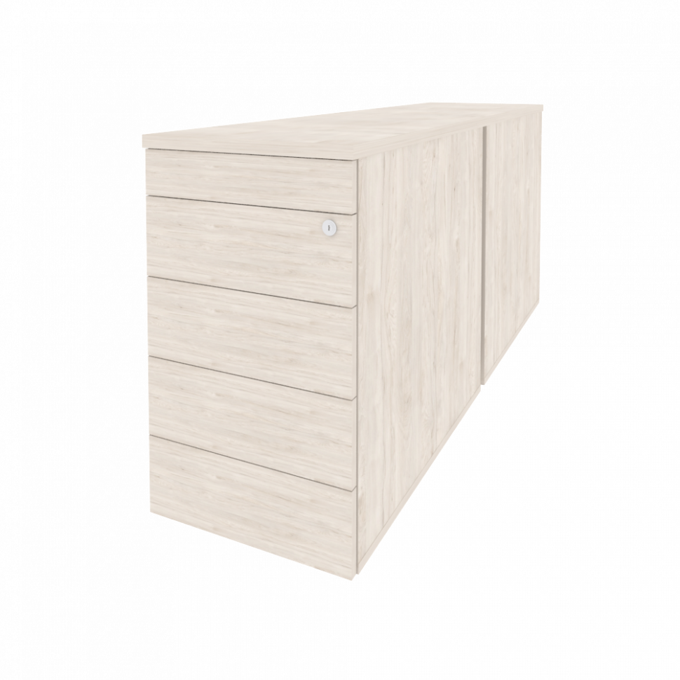 Onix Тумба двойная приставная/опорная (TIP-ON) O.TPO-2.8 TIP Денвер Светлый 432*1635*750 Onix Тумба двойная приставная/опорная (TIP-ON) O.TPO-2.8 TIP Денвер Светлый 432*1635*750