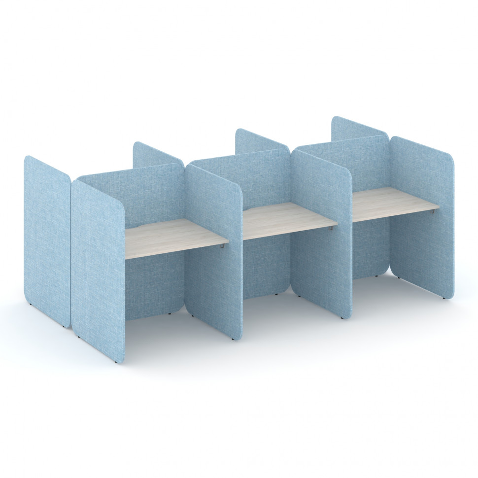 Call center Комплект №18 KC.K-018 Денвер Светлый/Romeo 09 3012*1800*1200