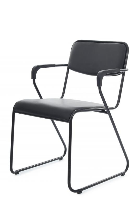 Кресло Никс Плюс RCH OMKL-03B Черный/Металл Черный