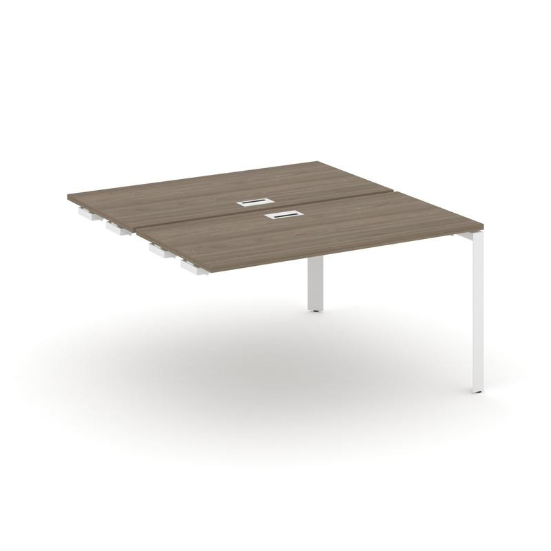 Style Project Стол-приставка к опор. элем. SN-59P.DPRS-001 Вяз Благородный/Металл Белый/Белый Заглуш