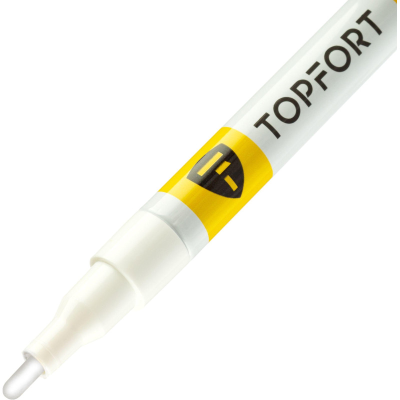 Маркер лаковый TOPFORT Paint 2 мм белый