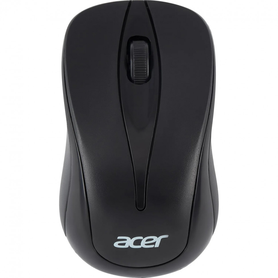 Мышь компьютерная Acer OMR131 черн. оптичес. (1000dpi) беспровод,USB (2but)