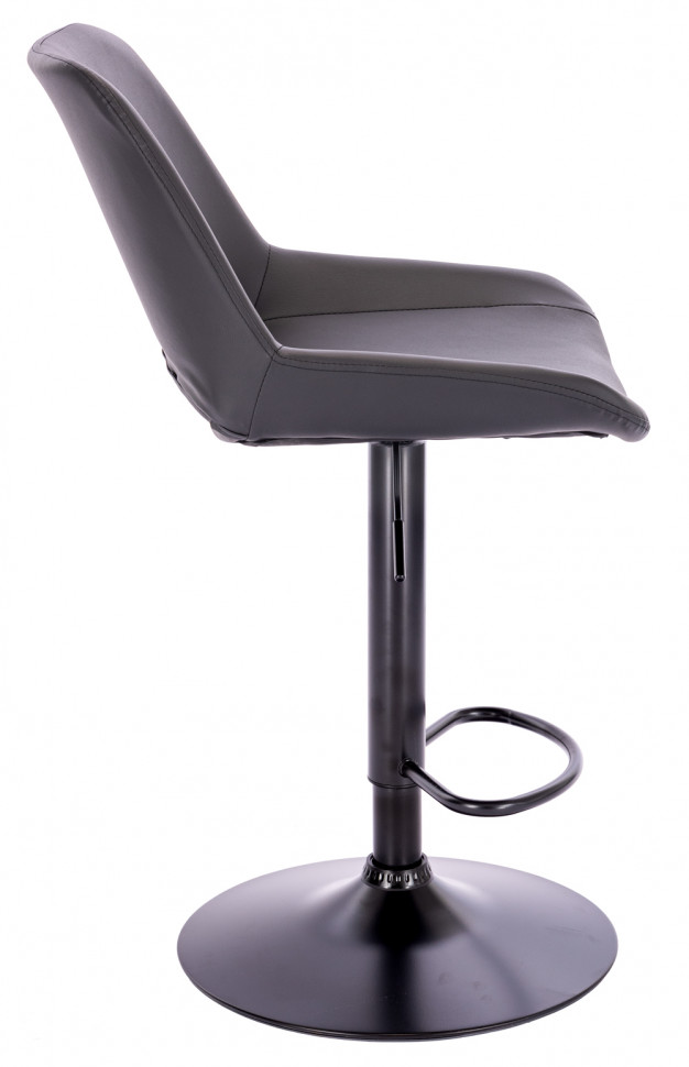 Стул барный Everprof Flash (Флэш) Экокожа Черный