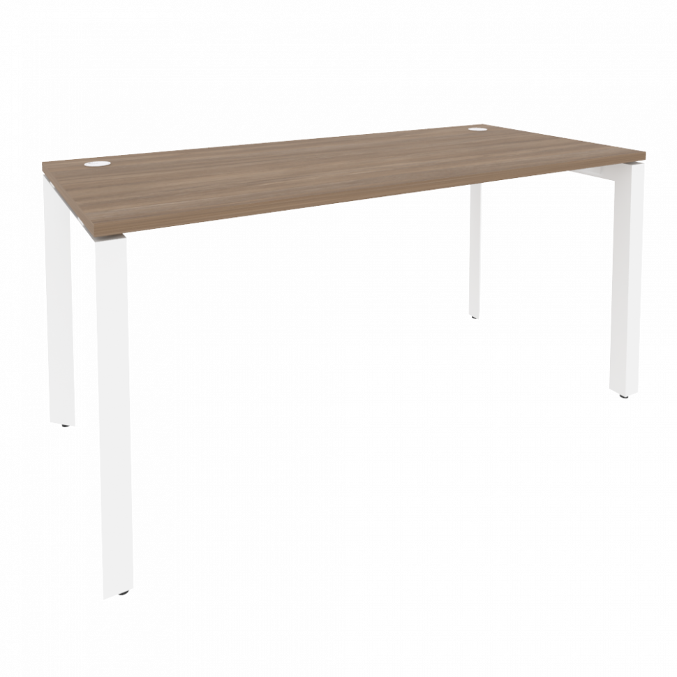 Onix Стол рабочий на П-образном м/к O.MP-SP-4.7 Дуб Аризона/Металл Белый 1580*720*750 Onix Стол рабочий на П-образном м/к O.MP-SP-4.7 Дуб Аризона/Металл Белый 1580*720*750