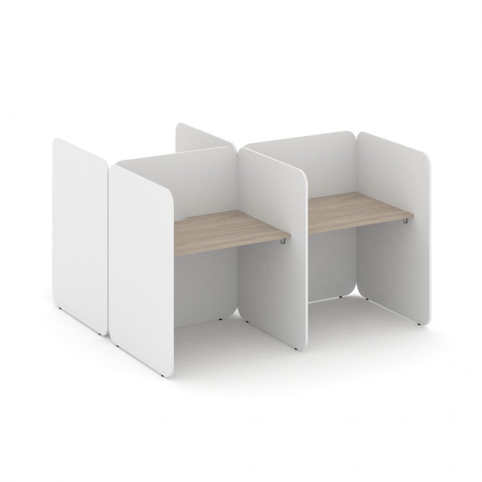 Bell Комплект №7 KCB.K-007 Дуб Аттик/Белый Бриллиант 1614*1800*1200