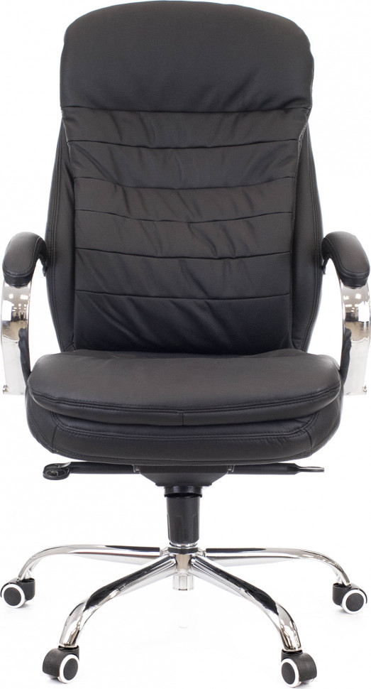 Кресло Everprof Valencia (Валенсия) M Кожа Черный