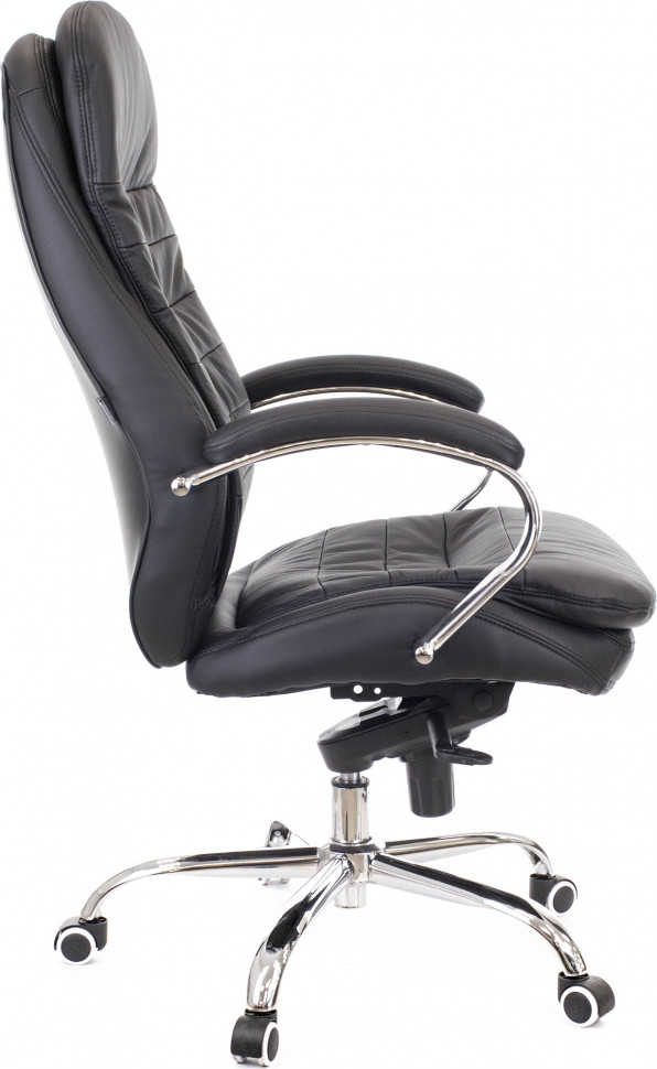 Кресло Everprof Valencia (Валенсия) M Кожа Черный