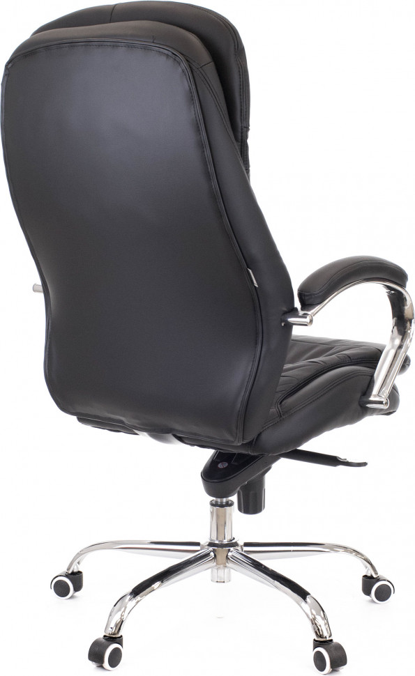 Кресло Everprof Valencia (Валенсия) M Кожа Черный