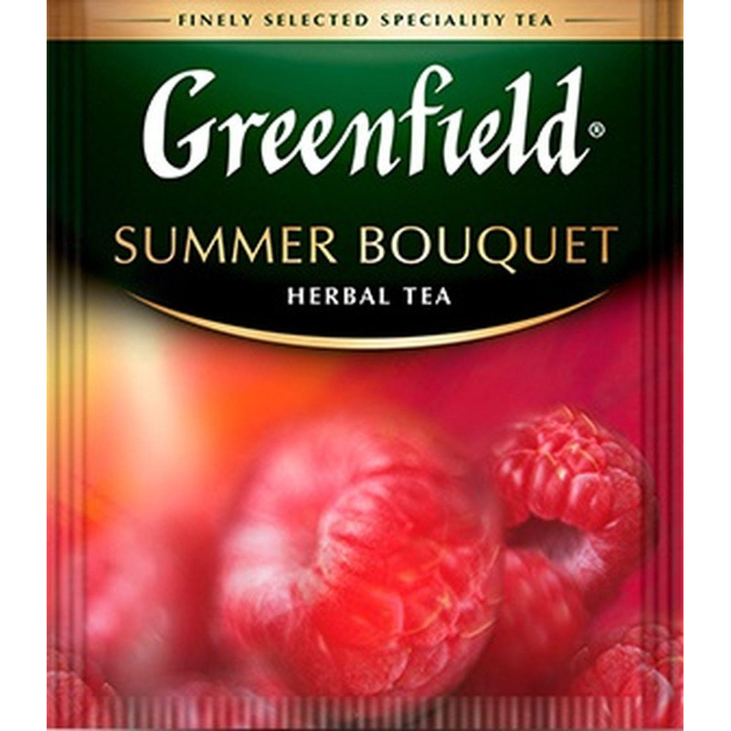 Чай Greenfield Summer Bouquet фруктов.фольгир. 100 пак/уп 0878-09