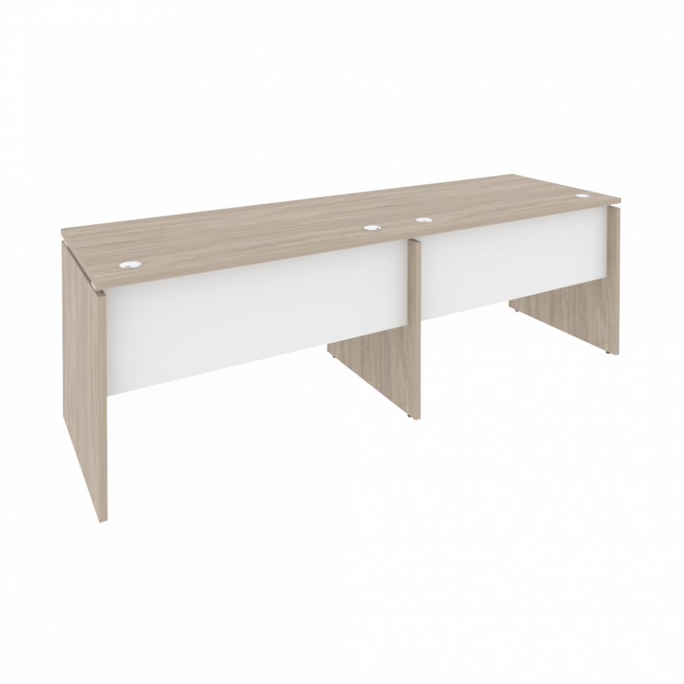 Onix Рабочая станция O.RS-2.2.7 Дуб Аттик/Белый Бриллиант 2360*720*750 Onix Рабочая станция O.RS-2.2.7 Дуб Аттик/Белый Бриллиант 2360*720*750