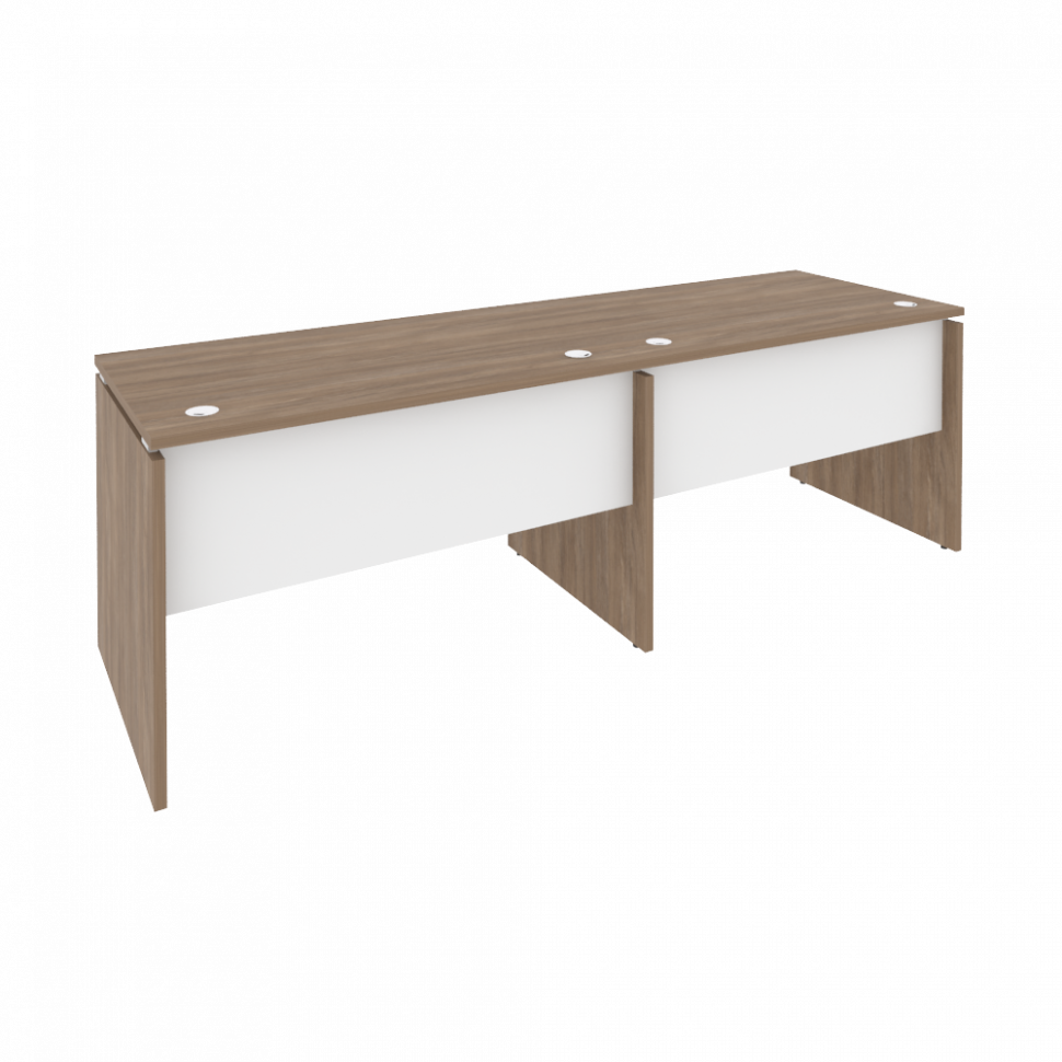 Onix Рабочая станция O.RS-2.2.7 Дуб Аризона/Белый Бриллиант 2360*720*750 Onix Рабочая станция O.RS-2.2.7 Дуб Аризона/Белый Бриллиант 2360*720*750