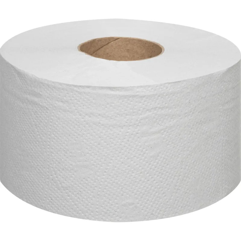 Бумага туалетная д/дисп 1сл бел макул втул 200м 12рул/уп 200W1