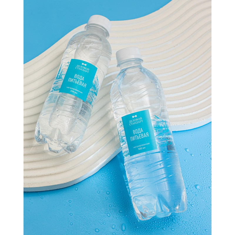 Вода питьевая Деловой Стандарт негаз пэт 0,5л