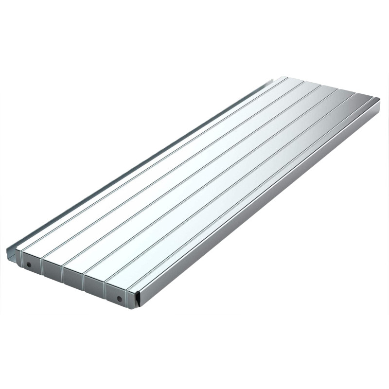 Стеллаж металлический 0MX_MZ_SGR-V-1864-2,5 4 яруса 1800х600, Выс.2500