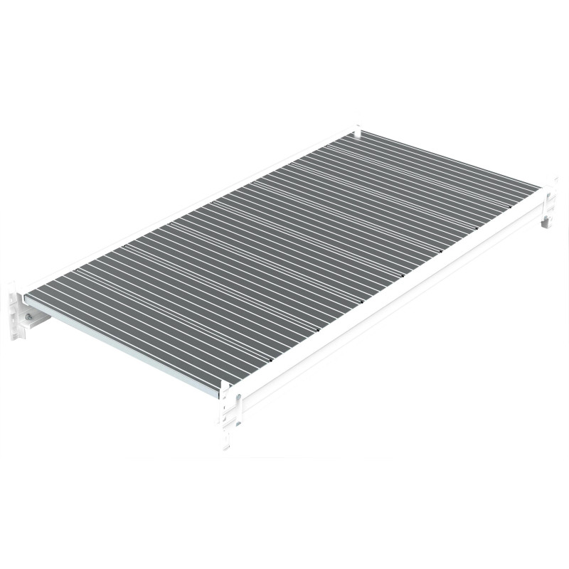 Стеллаж металлический 0MX_MZ_SGR-V-1864-2,5 4 яруса 1800х600, Выс.2500