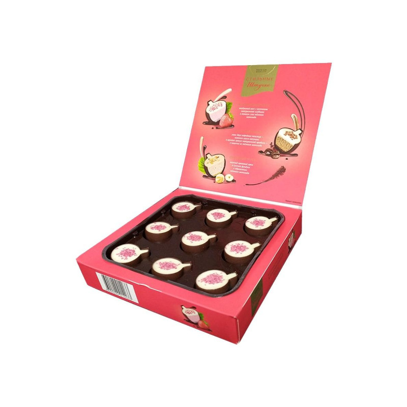 Конфеты Столичные штучки Клубничный Мусс, 104г