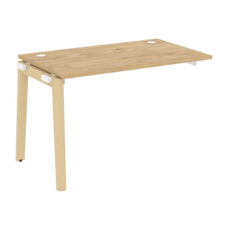 Onix Wood Наборный эл. раб. станции OW.1.NRS-2.7 Тиквуд Светлый/Дуб Светлый/Металл Белый 1180*720*75