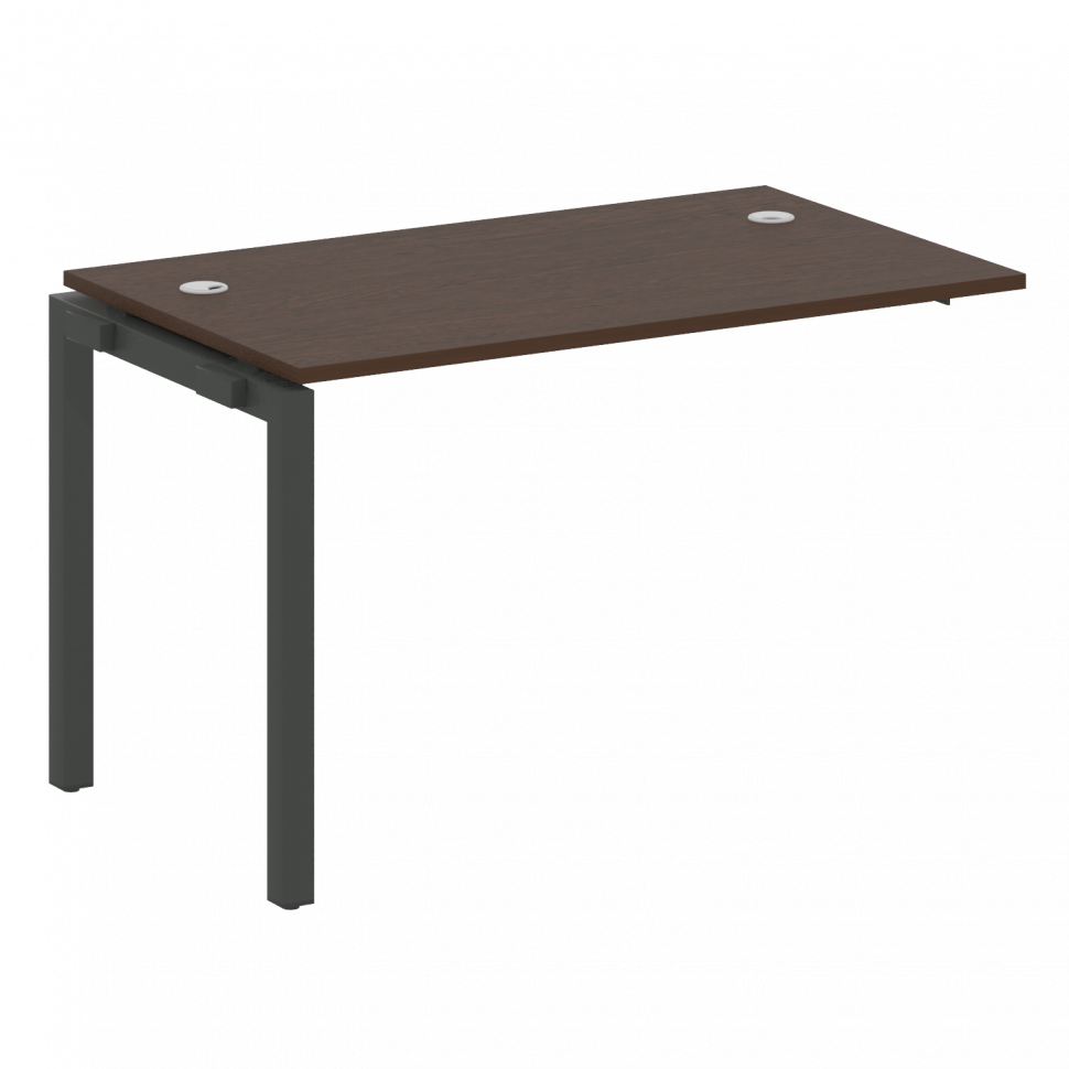 Metal System Quattro Проходной элемент рабочей станции на П-образном м/к 50БП.ПРС-СП-1.2 Венге Цаво/ Metal System Quattro Проходной элемент рабочей станции на П-образном м/к 50БП.ПРС-СП-1.2 Венге Цаво/